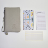 Grey Cash Envelope Wallet Ireland | The Budget Mindset Club